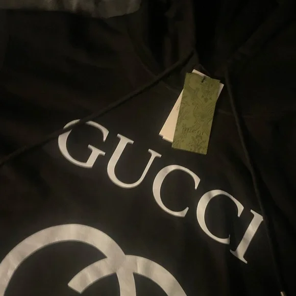 Gucci Black and Green Designer Piece